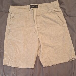 Men's Light Gray Casual Shorts